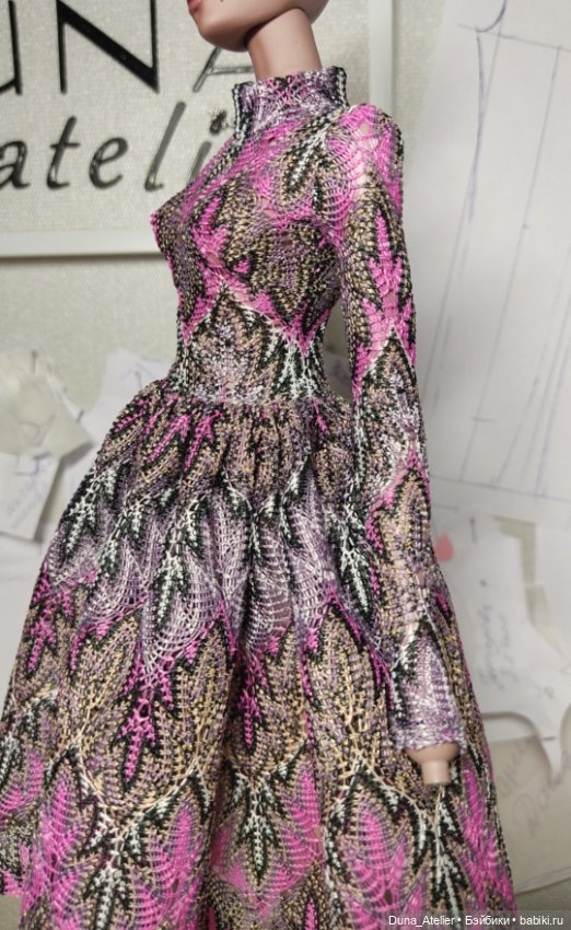 Платье Missoni — Одежда для BJD (фото 2)