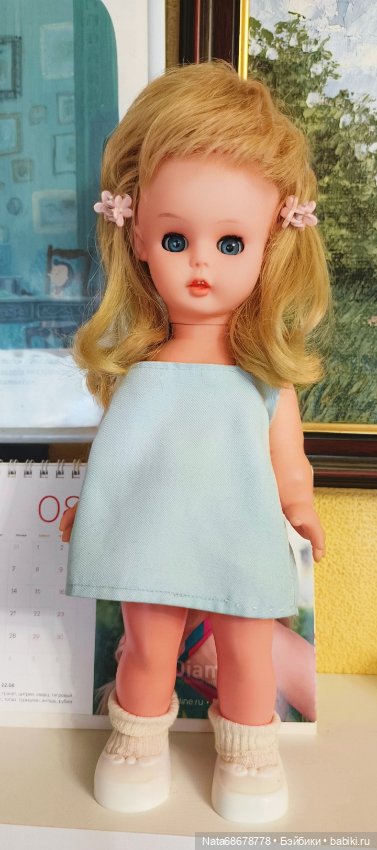 Кукла ФРГ ммм 30 см — Винтажные куклы и игрушки детства (фото 2)