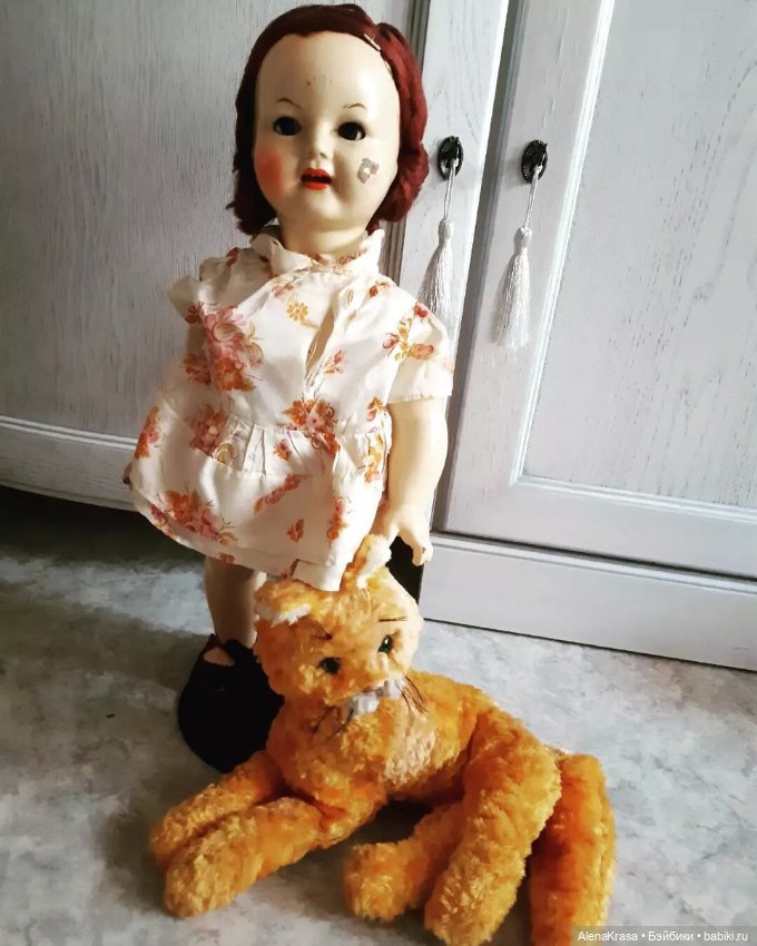 Кошка ссср — Винтажные куклы и игрушки детства (фото 3)