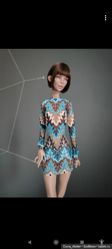 Платья Миссони — Одежда для BJD
