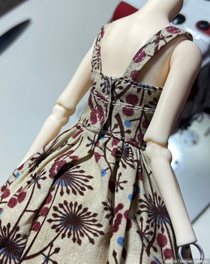 Платье для кукол Елены Акимовой Open Dolls ростом 24,5 см (фото 3)