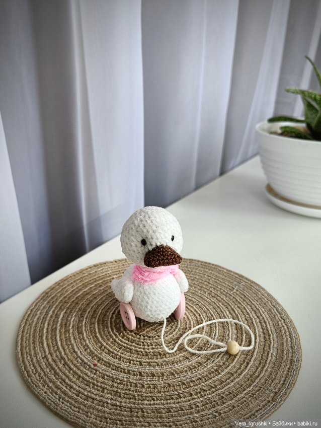 Утёнок игрушка для куклы — Авторские игрушки