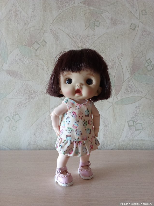 Малышка Baby Cute на большом шарнирном теле для кукол 1/6 (фото 2)