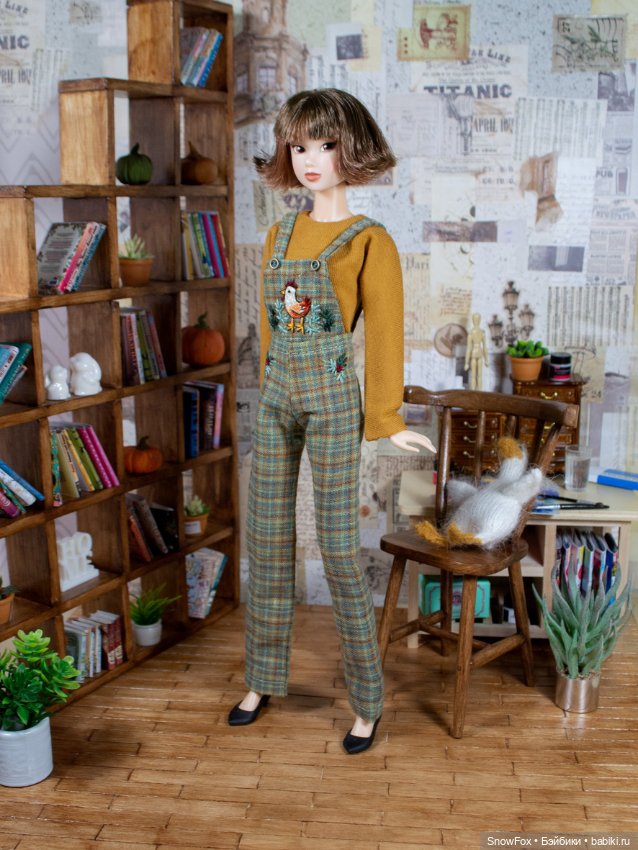 Набор одежды "Курочка" для кукол 1:6 - Momoko, bjd (фото 2)
