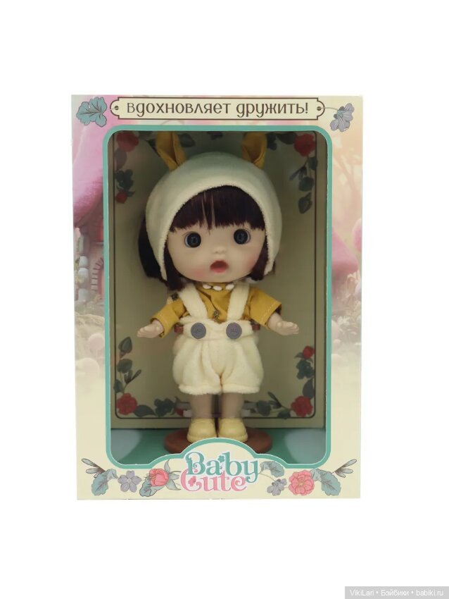 Малышка Baby Cute на большом шарнирном теле для кукол 1/6
