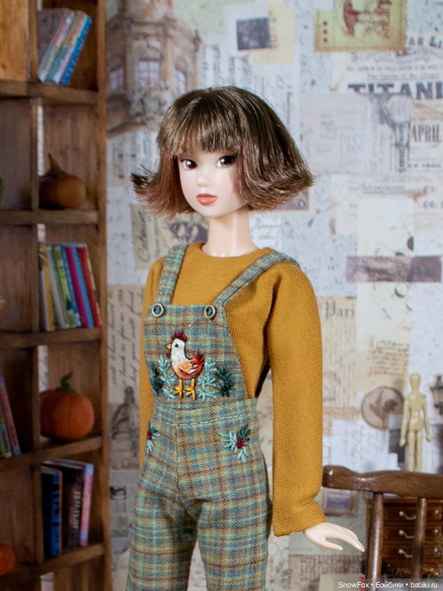 Набор одежды "Курочка" для кукол 1:6 - Momoko, bjd (фото 3)