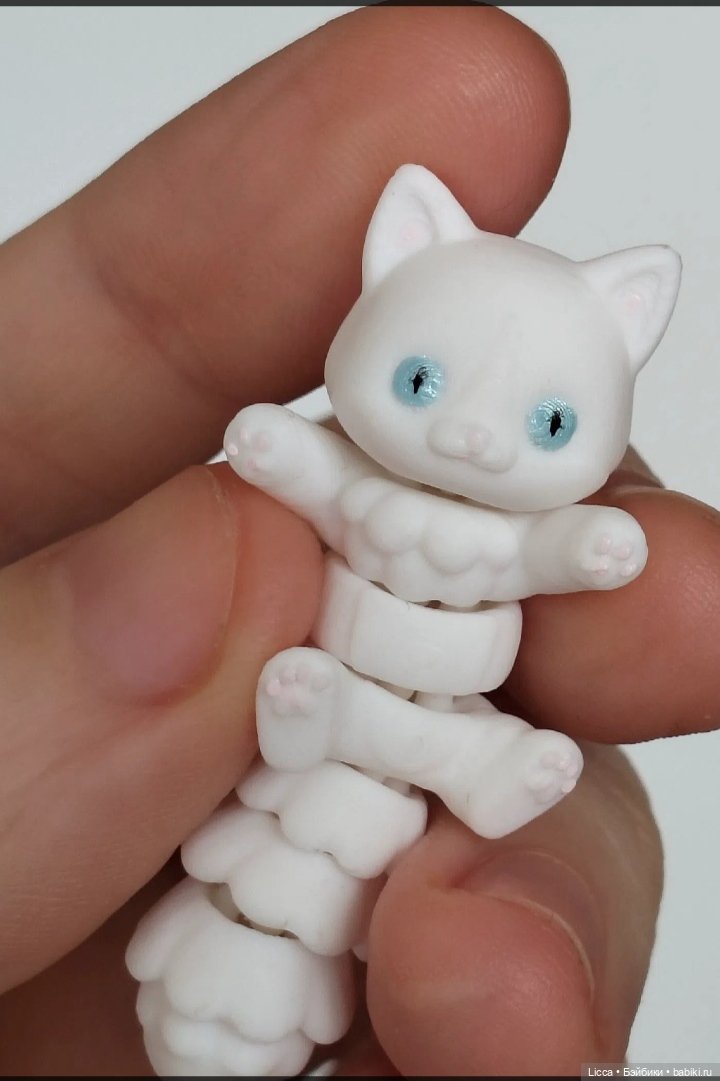 Котик подвижный мини — Коллекционные фигурки (фото 2)