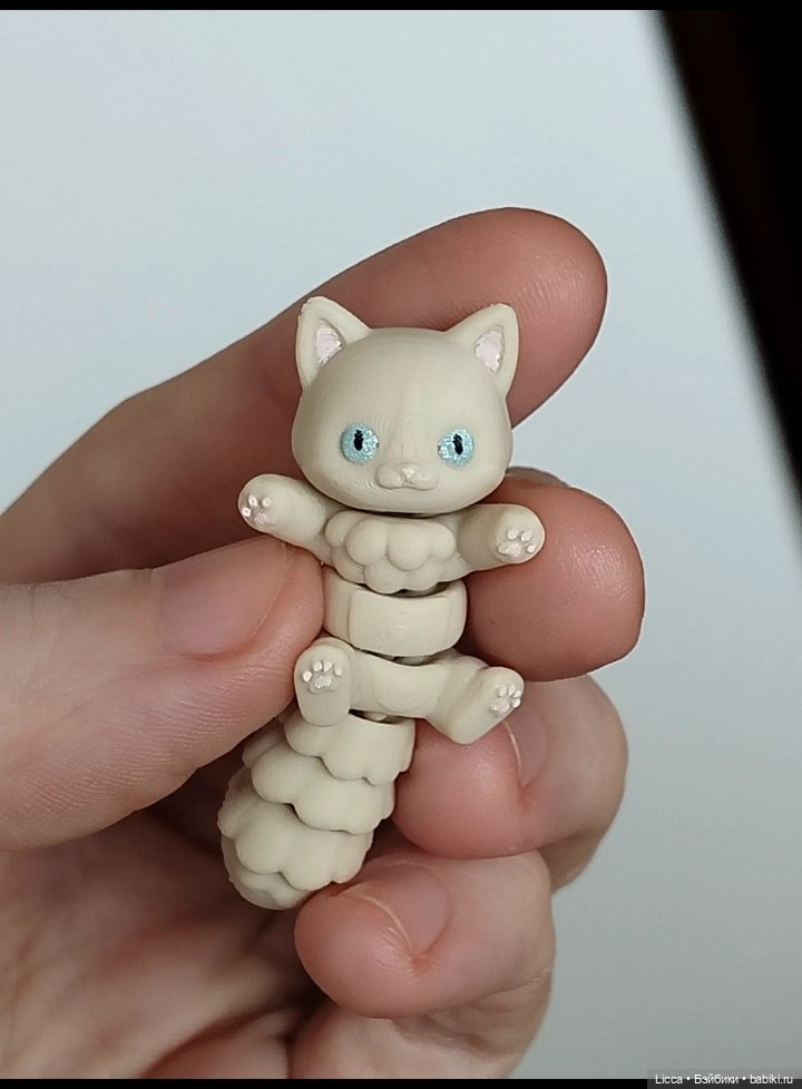 Котик подвижный мини — Коллекционные фигурки