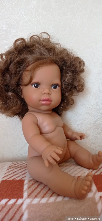 Minikane Melissa испанский виниловый пупс девочка (фото 2)