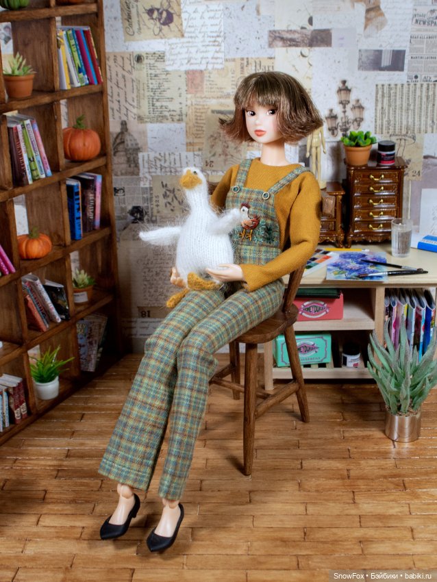 Набор одежды "Курочка" для кукол 1:6 - Momoko, bjd (фото 4)