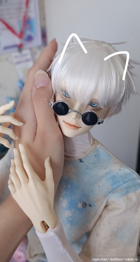 Кукла Loongsoul Сатору Годжо bjd 1/3 73 см фулл (фото 4)
