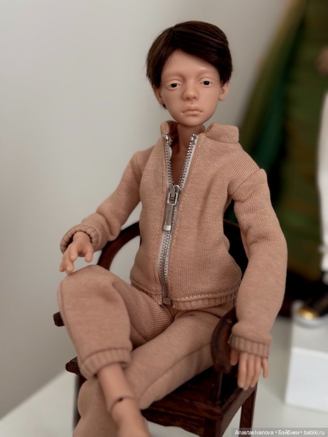 Птичка Лора в цвете крем — Авторские куклы BJD (фото 2)