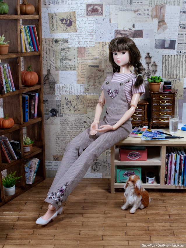 Набор одежды "Сердечко" для кукол 1:6 - Momoko, Milim studio 1/6, bjd (фото 4)