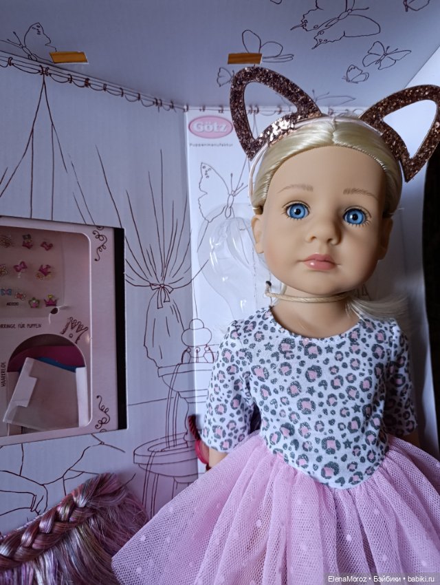 Элли-кошечка, Little Kidz, 36 см, GOTZ