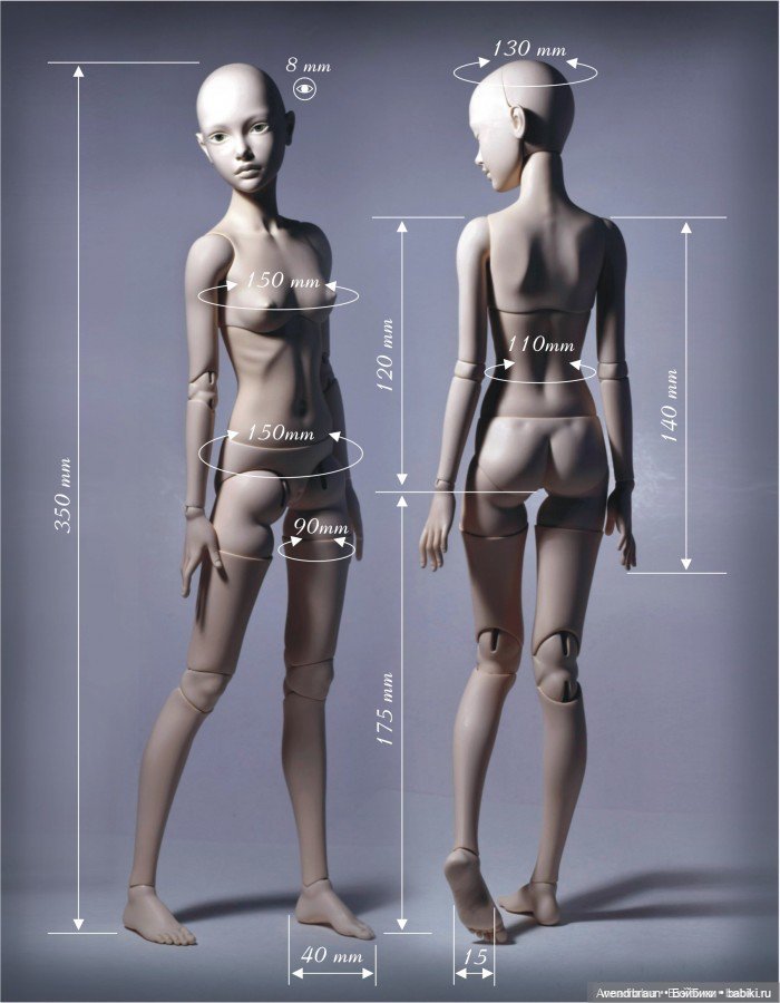 Нежный боди для Заи — Одежда для BJD (фото 8)
