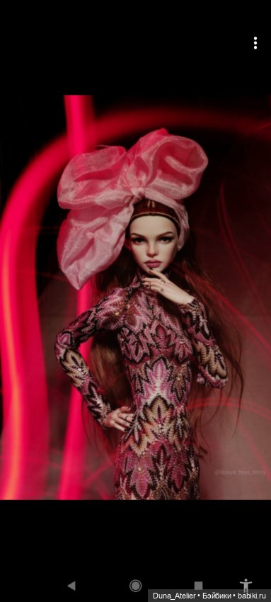 Платье missoni — Одежда для BJD (фото 4)