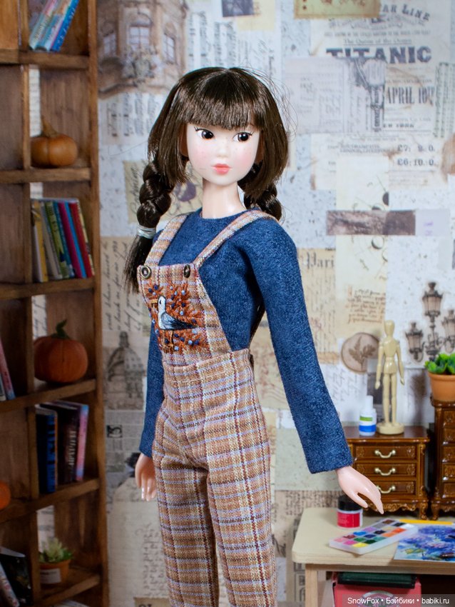 Набор одежды "Чайка" для кукол 1:6 - Momoko, bjd