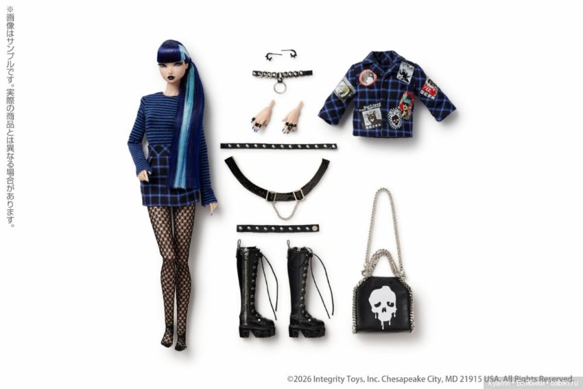 Integrity toys редкая лотерейная Мисаки/ Street Wise Misaki НРФБ (фото 7)