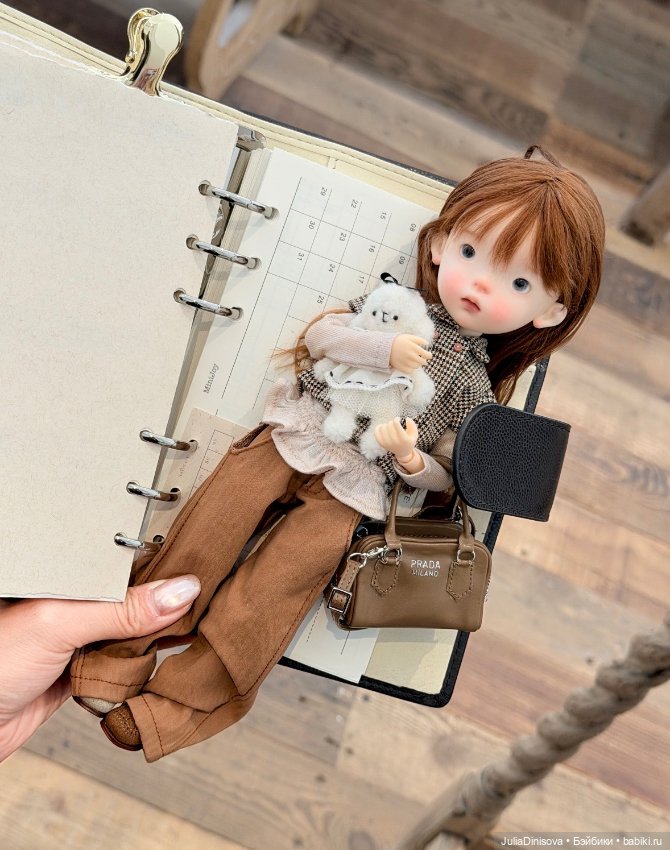Сумка Prada — Аксессуары для BJD (фото 3)