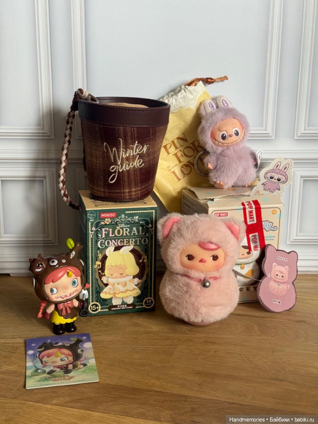 Фигурки Miniso, Popmart — Коллекционные фигурки