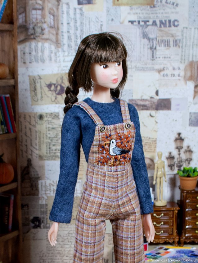 Набор одежды "Чайка" для кукол 1:6 - Momoko, bjd (фото 4)