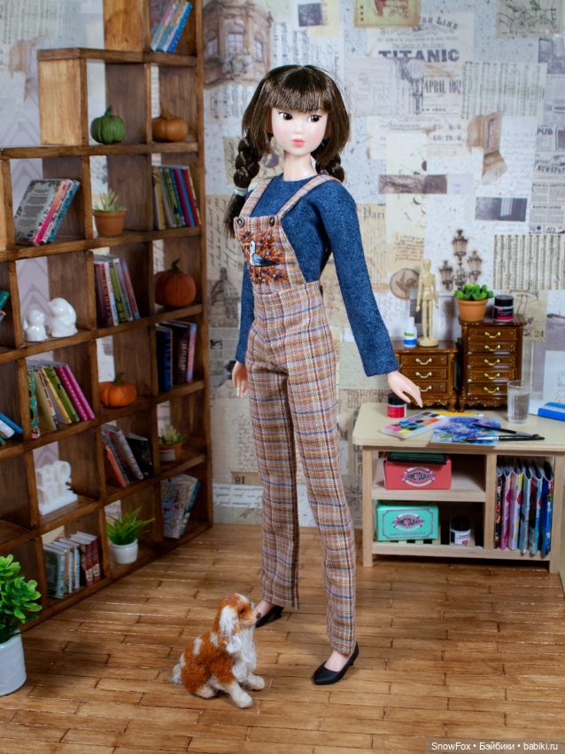 Набор одежды "Чайка" для кукол 1:6 - Momoko, bjd (фото 2)