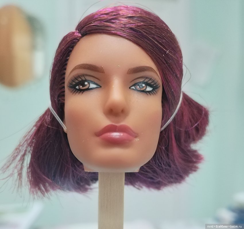 Голова Мармейд из набора You Create Barbie Basics Neutral Kit 001 (фото 7)