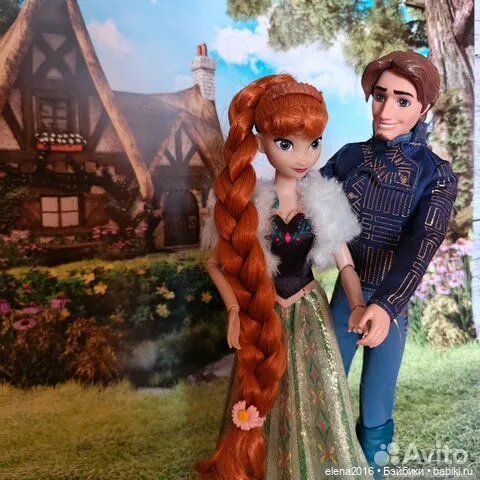 Анна Дисней — Шарнирные куклы (не BJD) (фото 3)