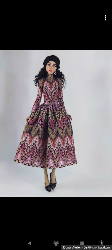 Платье missoni — Одежда для BJD (фото 8)