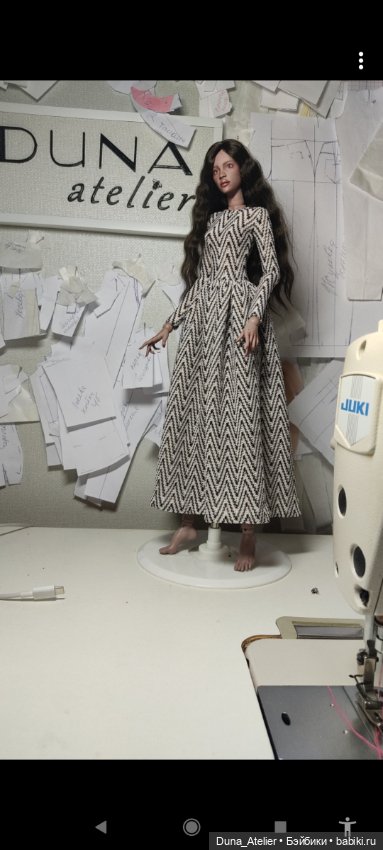 Платье из Missoni — Одежда для BJD (фото 3)