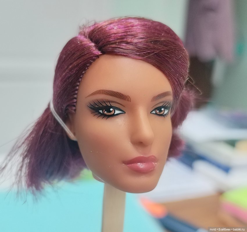 Голова Мармейд из набора You Create Barbie Basics Neutral Kit 001 (фото 4)