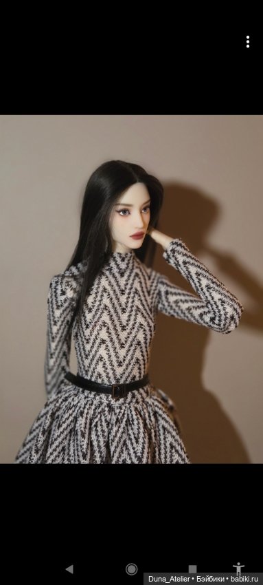 Платье из Missoni — Одежда для BJD