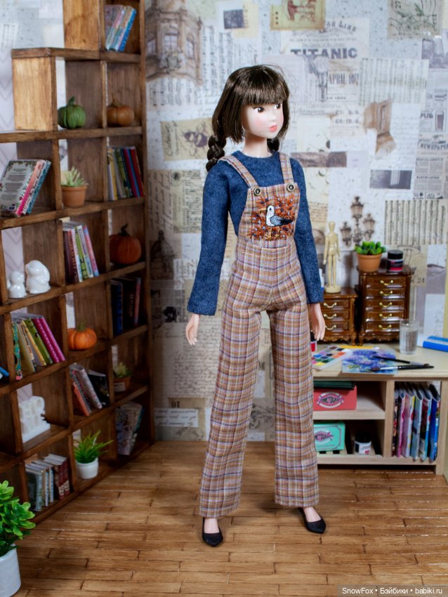 Набор одежды "Чайка" для кукол 1:6 - Momoko, bjd (фото 3)