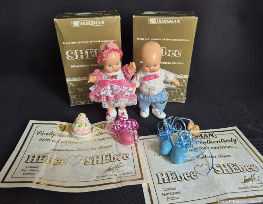 HEbee and SHEbee от Horsman (продажа лотом) (фото 2)