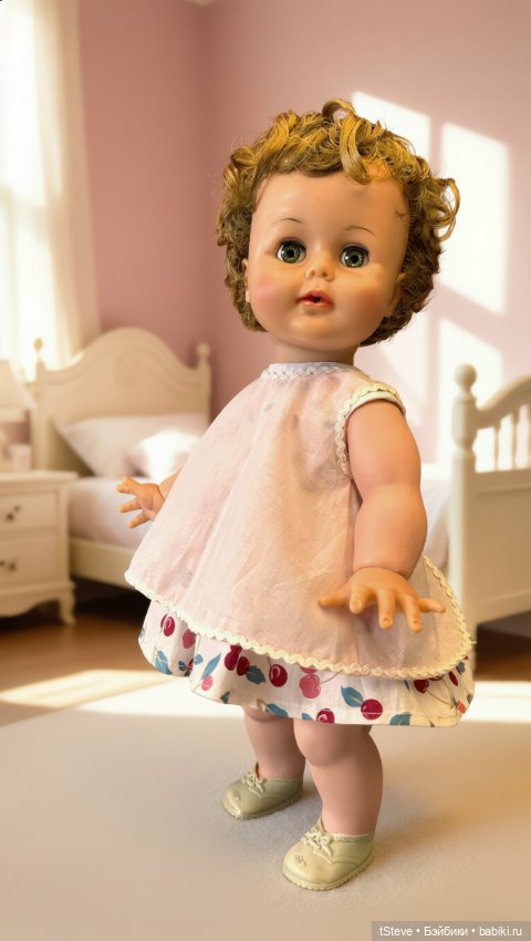 Ideal Tiny Kissy 1960г — Винтажные куклы и игрушки детства
