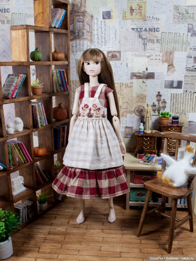 Набор одежды "Травы" для кукол Momoko (стандарт,подросток), Barbie (низкая), бжд (фото 3)