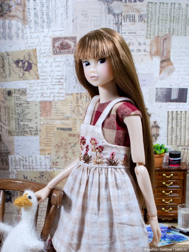 Набор одежды "Травы" для кукол Momoko (стандарт,подросток), Barbie (низкая), бжд