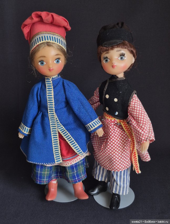 Куклы СССР из серии «Русская пляска» (продажа лотом) (фото 4)