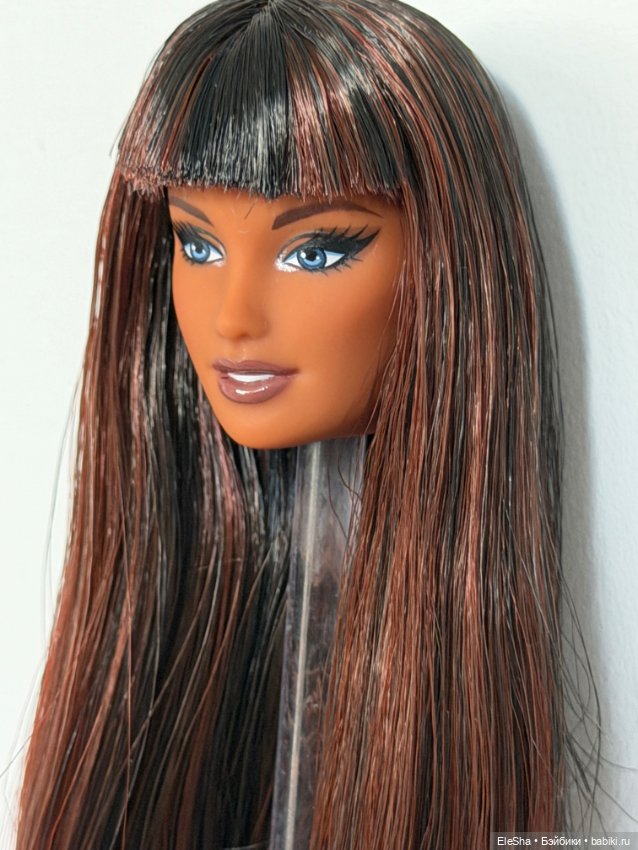 Голова Анна-Лара из набора You Create Barbie Basics (фото 5)