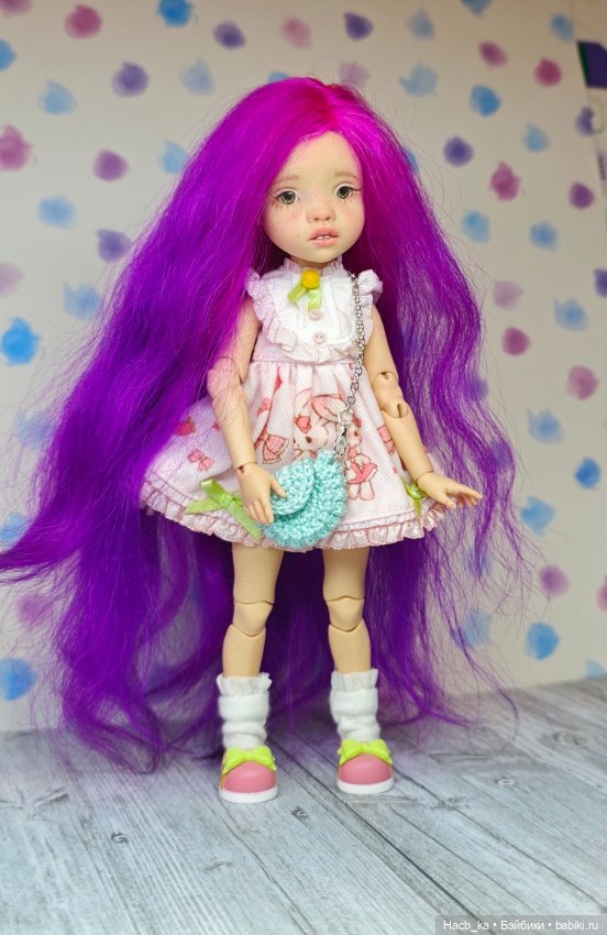 Сумка ракушка для куклы — Аксессуары для BJD (фото 4)