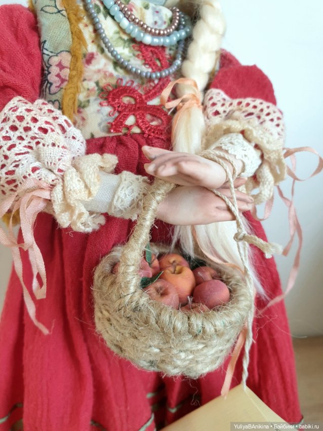 Авторская кукла Марины Мининой Любава-Хваленка (фото 4)