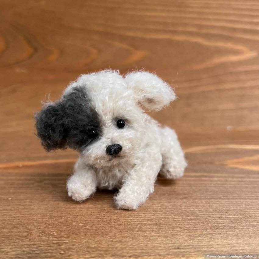 Собачка с пятнышком. Друг для куклы