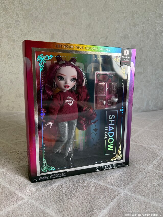 Rainbow High - Shadow High Scarlet Rose (Скарлет) НРФБ