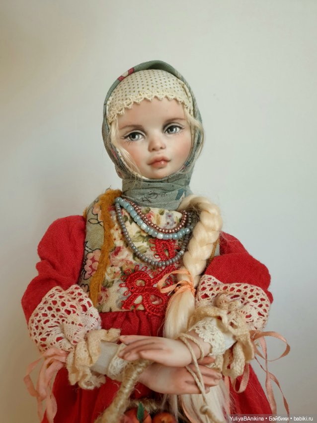 Авторская кукла Марины Мининой Любава-Хваленка (фото 3)