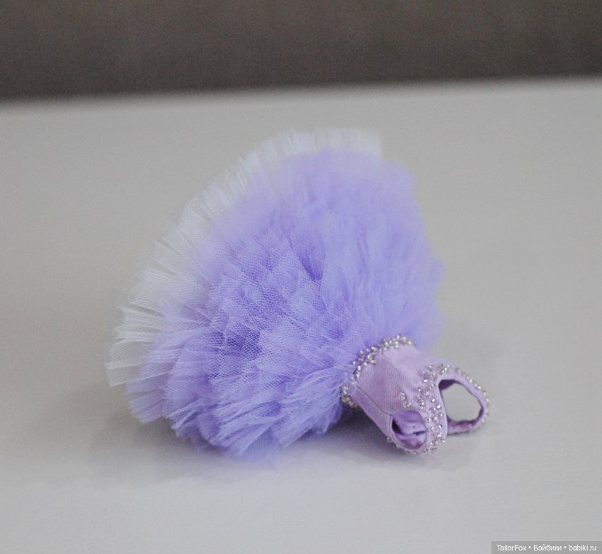 Волшебное сиреневое платье для кукол Елены Акимовой Open Dolls ростом 24,5 см 💜 (фото 7)