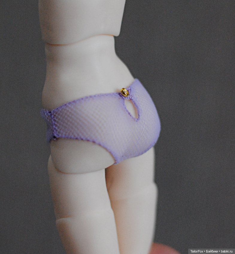 Волшебное сиреневое платье для кукол Елены Акимовой Open Dolls ростом 24,5 см 💜 (фото 10)