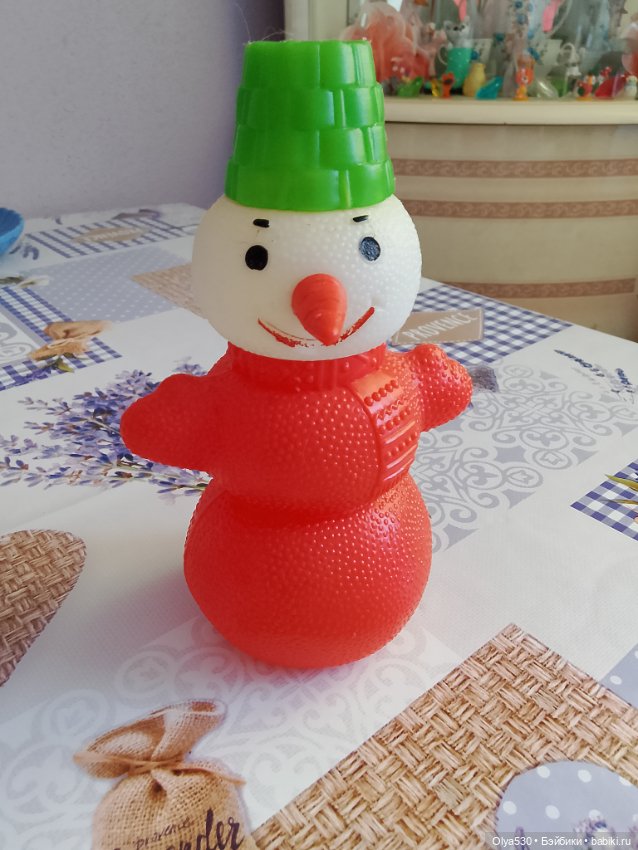 Снеговик СССР — Винтажные куклы и игрушки детства
