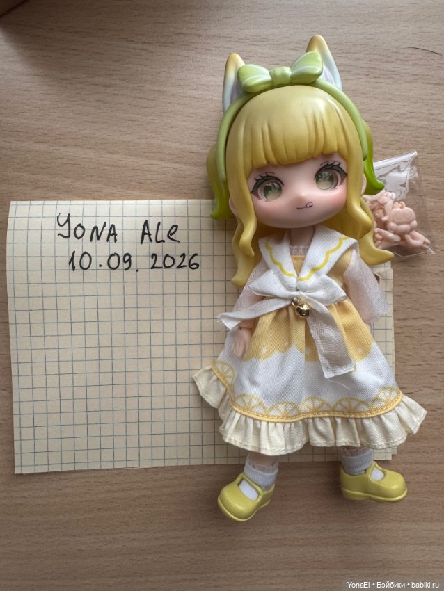 Кукла Liroro от Simontoys, модель Summer Lemon, 1/12 (фото 5)