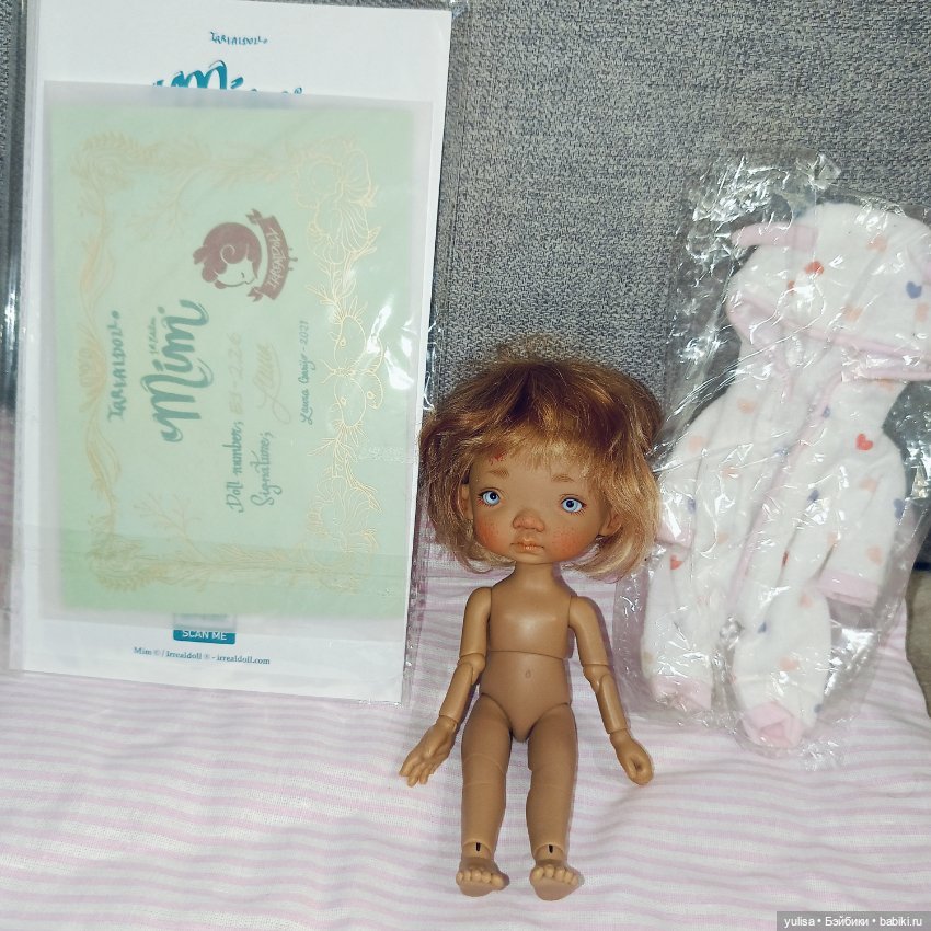 Irrealdoll Mim truffle skin мейк с сердечком (фото 8)