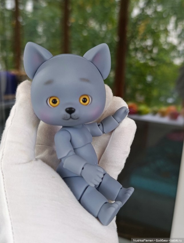 Серый котенок БЖД — Куклы BJD (фото 3)